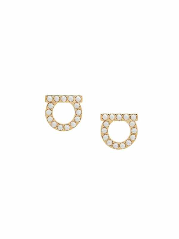 embellished Gancio earrings