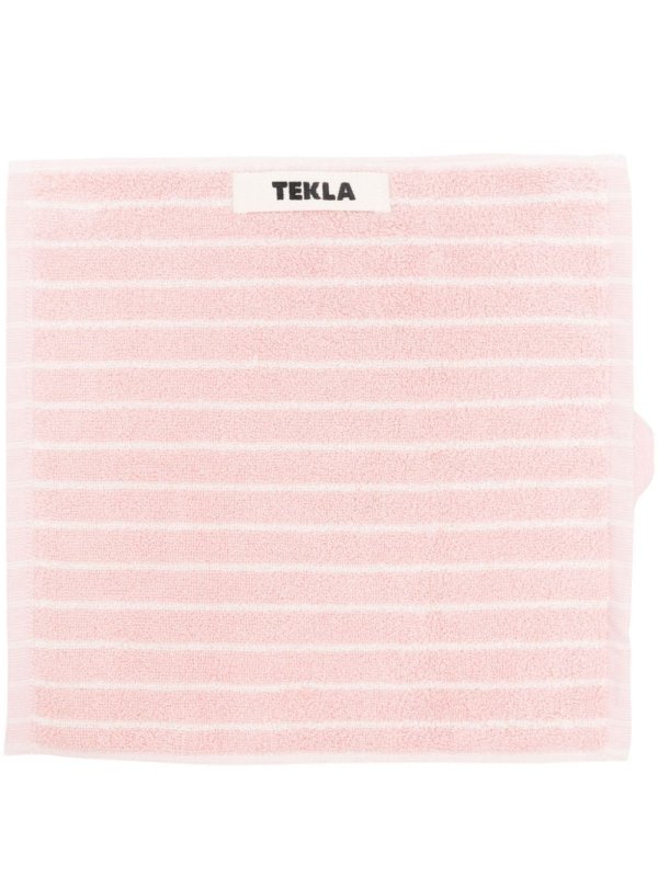 striped organic cotton towel (30cmx30cm)