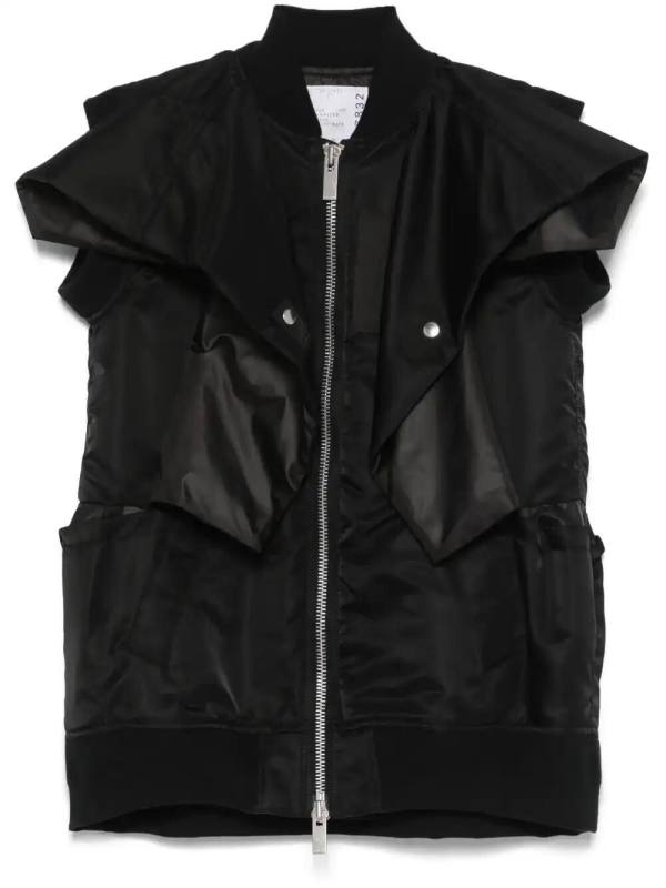 padded gilet