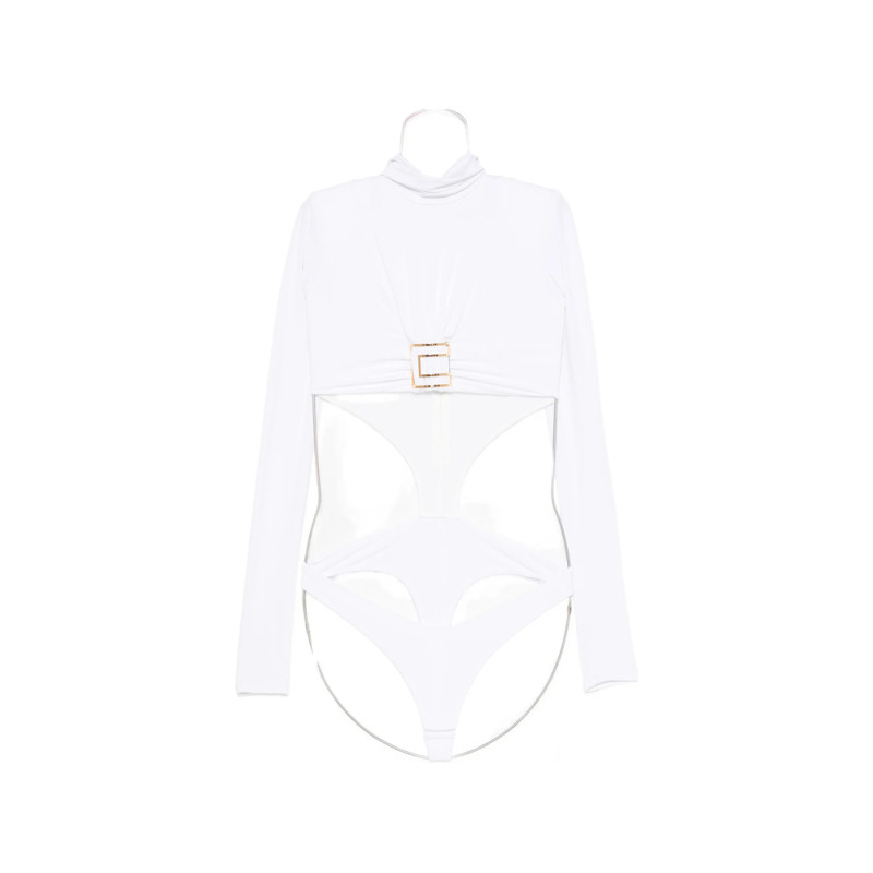 Elisabetta Franchi Logo-plaque Cropped Top