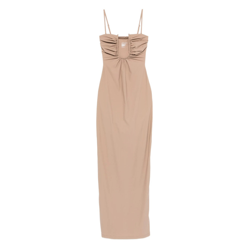 Christopher Esber Ruched Midi Dress