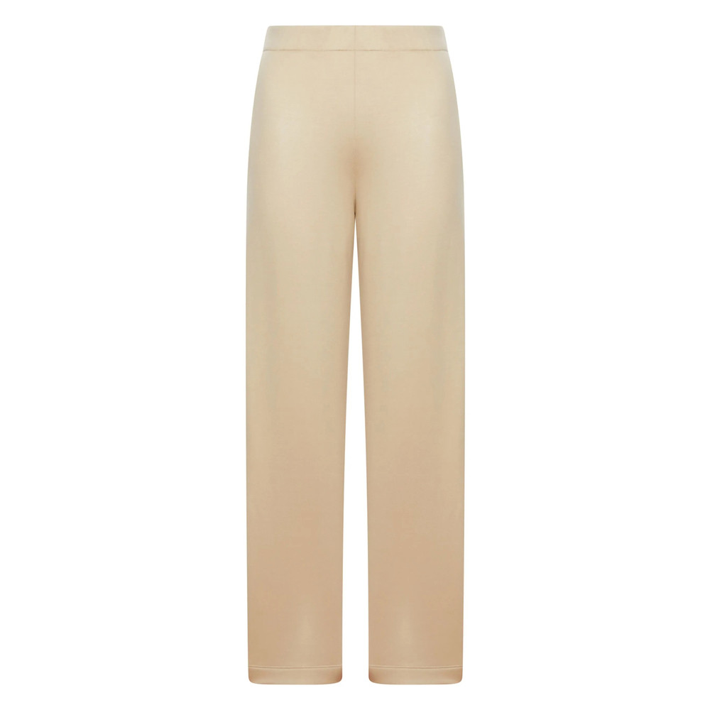 Max Mara Elasticated-waist Silk Trousers