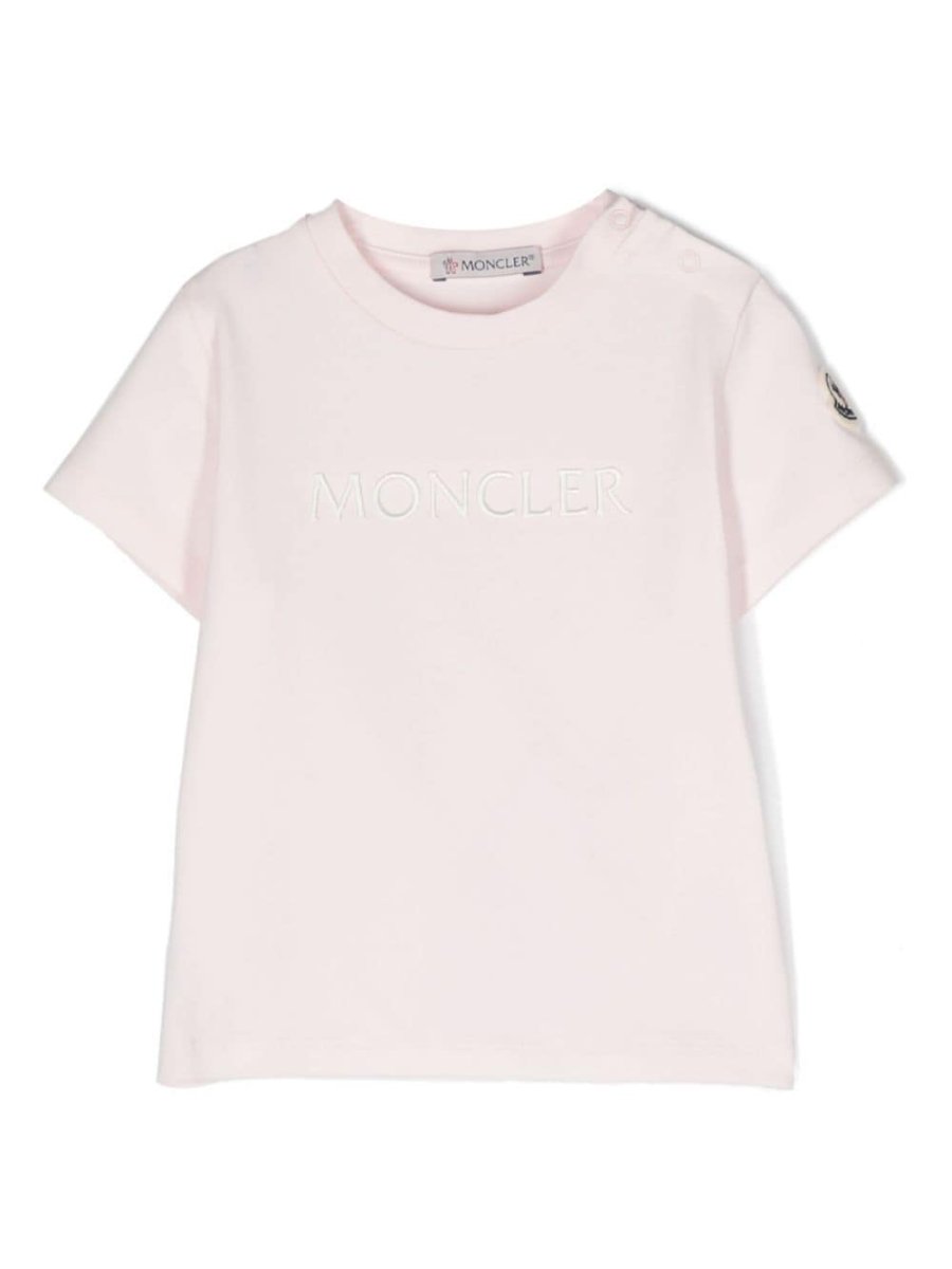 logo-embroidered cotton-blend T-shir