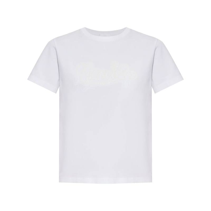 Moncler Logo-embroidered T-shirt