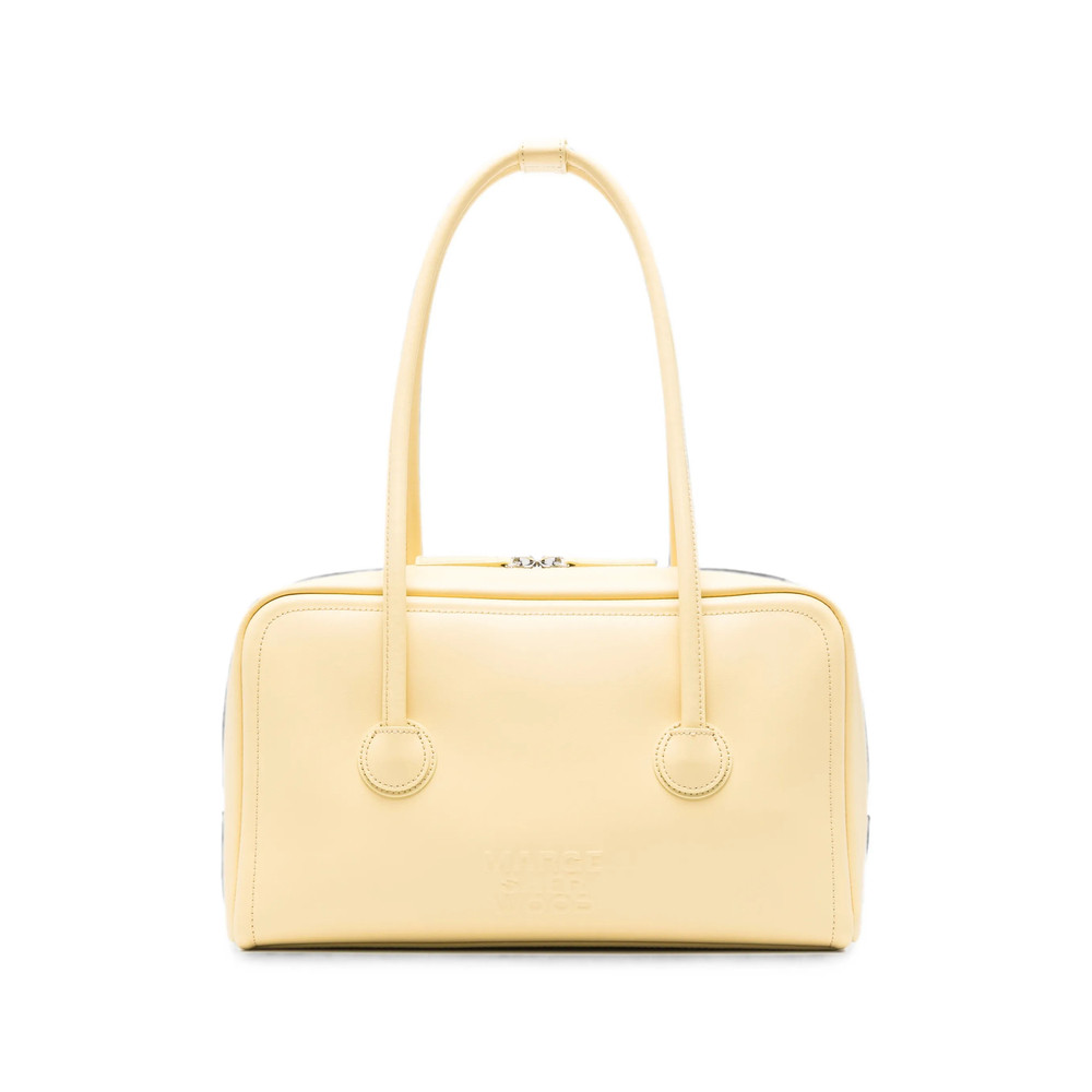 Margesherwood Logo-embossed Leather Tote Bag