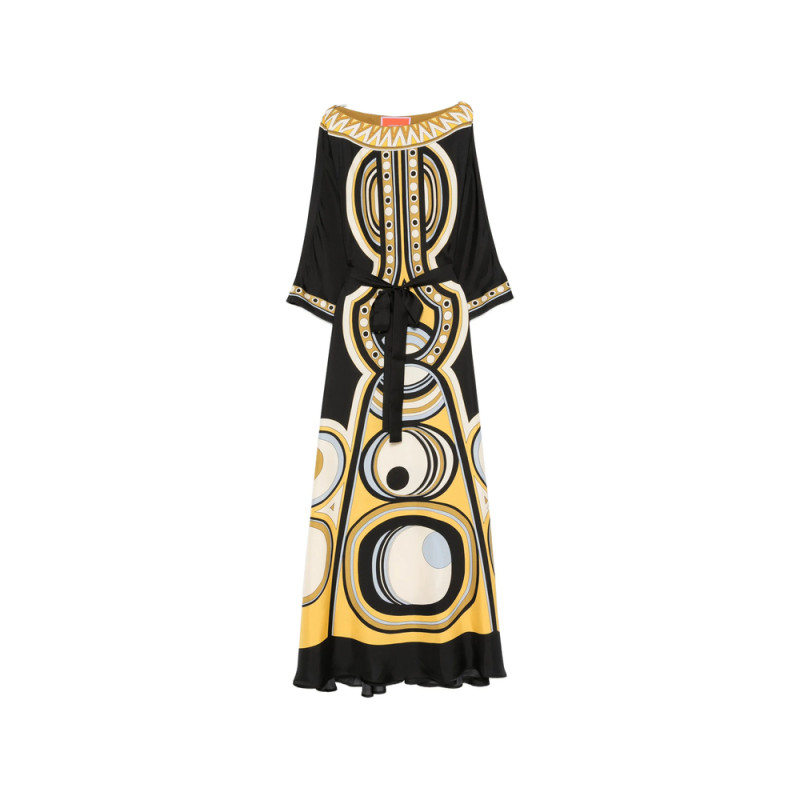 La Double J Sacred Heart-print Dress