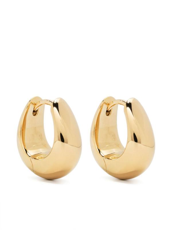 Ice hoop earrings