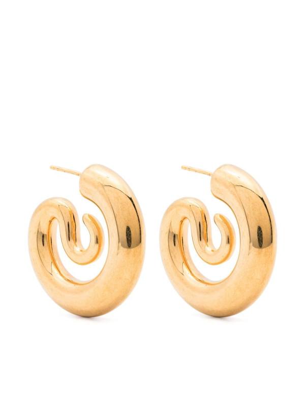 small Serpent hoop earrings