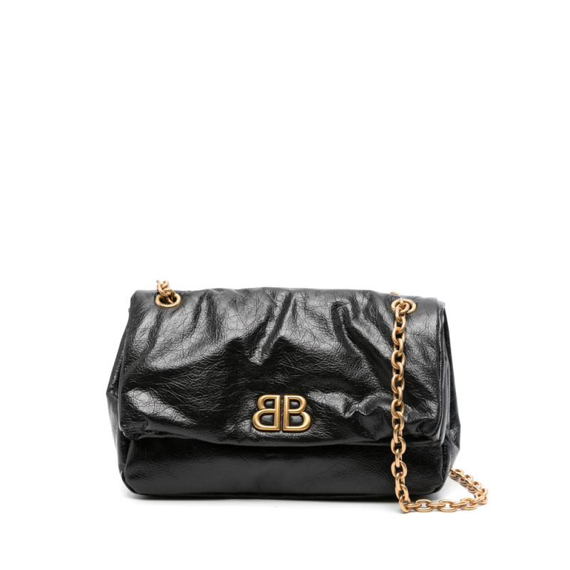 Balenciaga Small Monaco Chain-strap Shoulder Bag