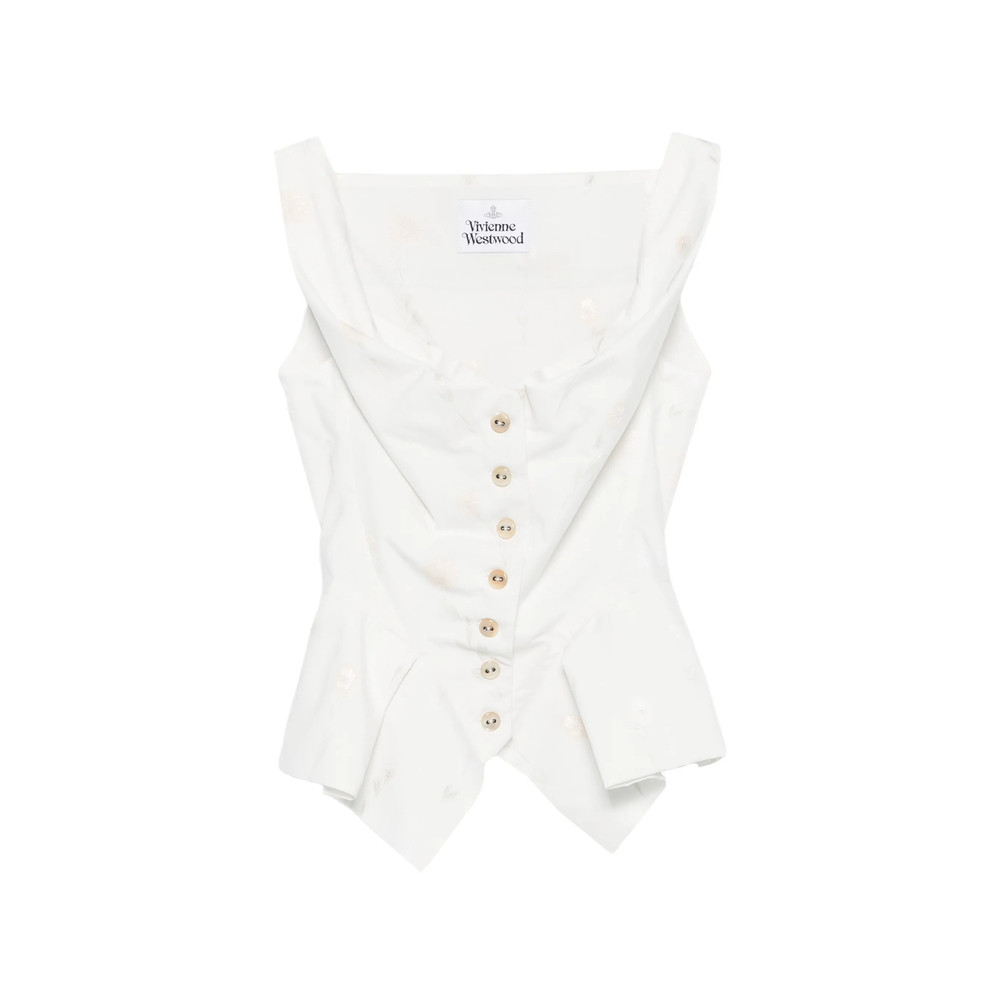 Vivienne Westwood Button Floral Vest
