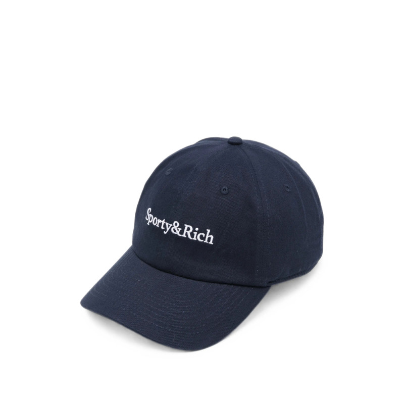 Sporty & Rich Logo-embroidered Baseball Cap