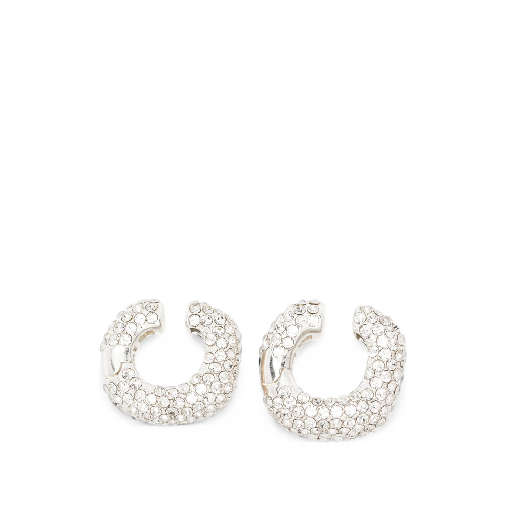Cult Gaia Solene Crystal-embellished Ear Cuffs (set Of Three)