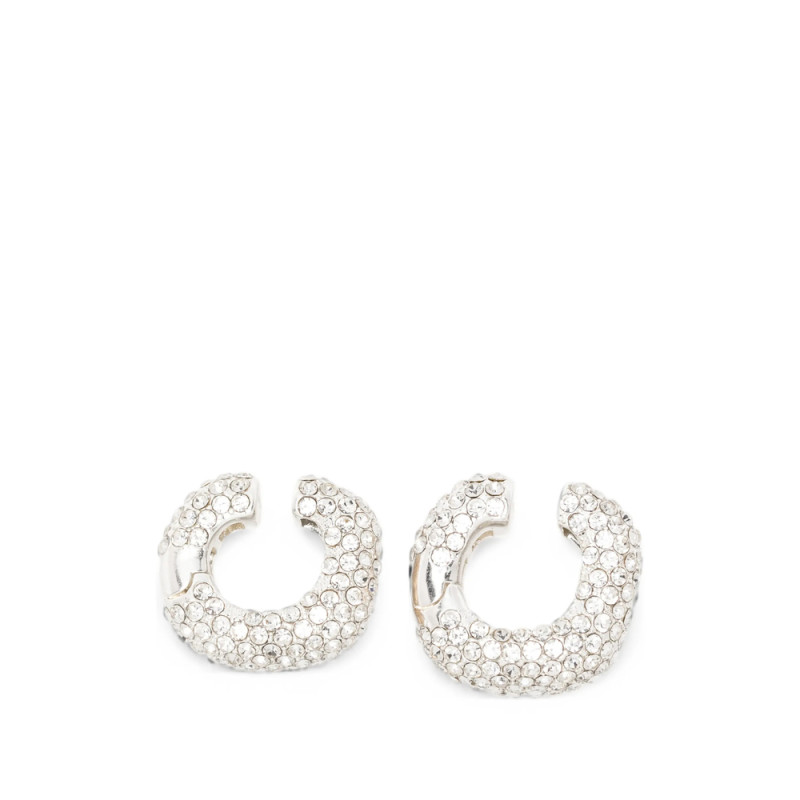 Cult Gaia Solene Crystal-embellished Ear Cuffs (set Of Three)