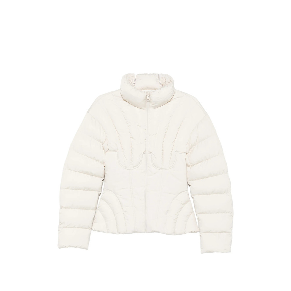 Elisabetta Franchi Quilted High-neck Jacket
