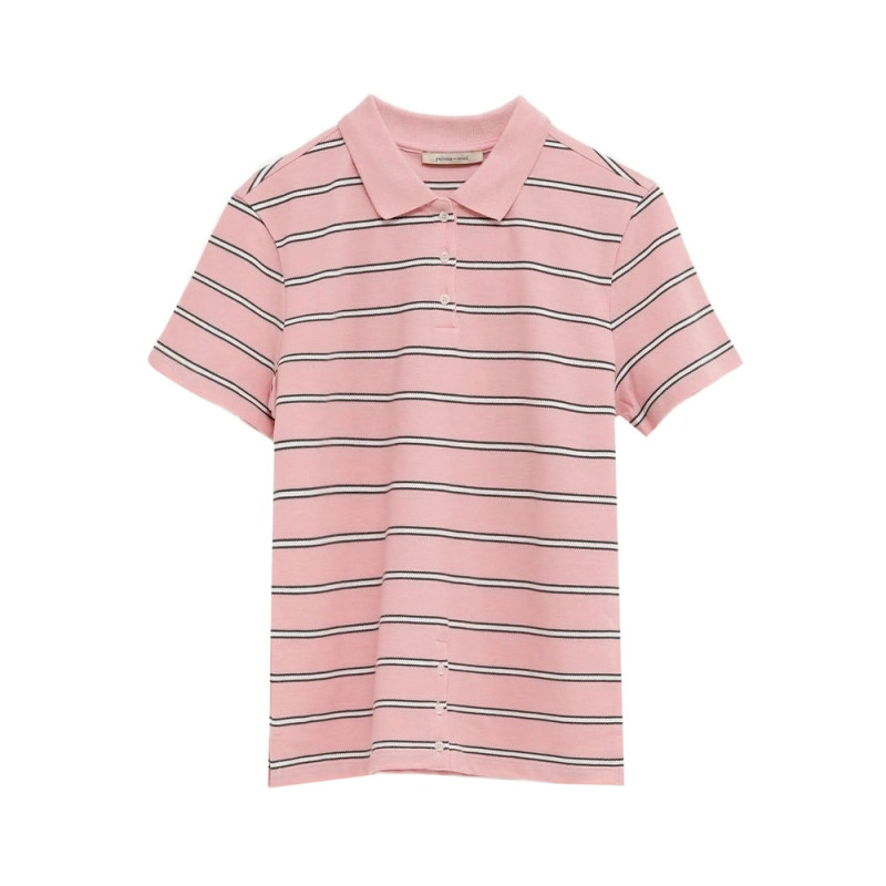 Paloma Wool Striped Polo Top