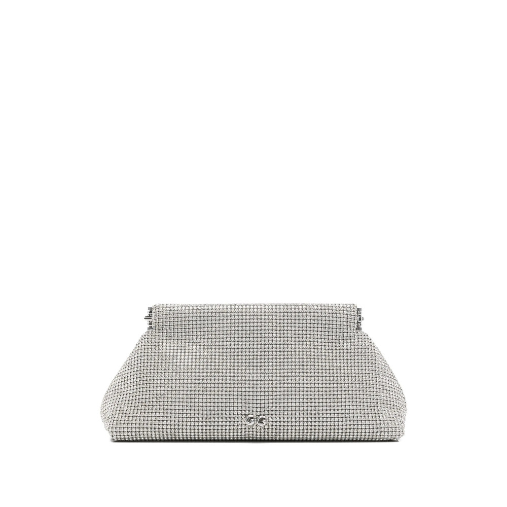 Cult Gaia Lillia Embellished Clutch Bag