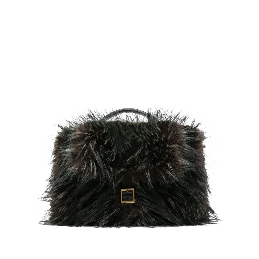 Sacai Faux Fur Tote Bag