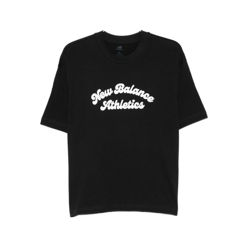 New Balance Script-logo Cotton Top