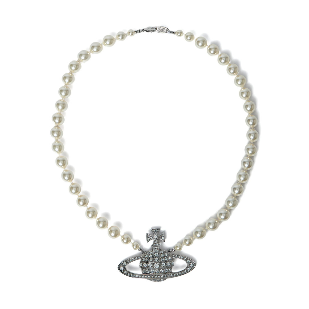 Vivienne Westwood Man. Bas Relief Orb-embellished Pearl Necklace