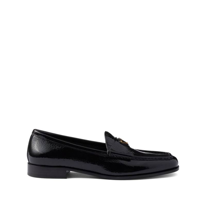 Prada Patent-leather Loafers