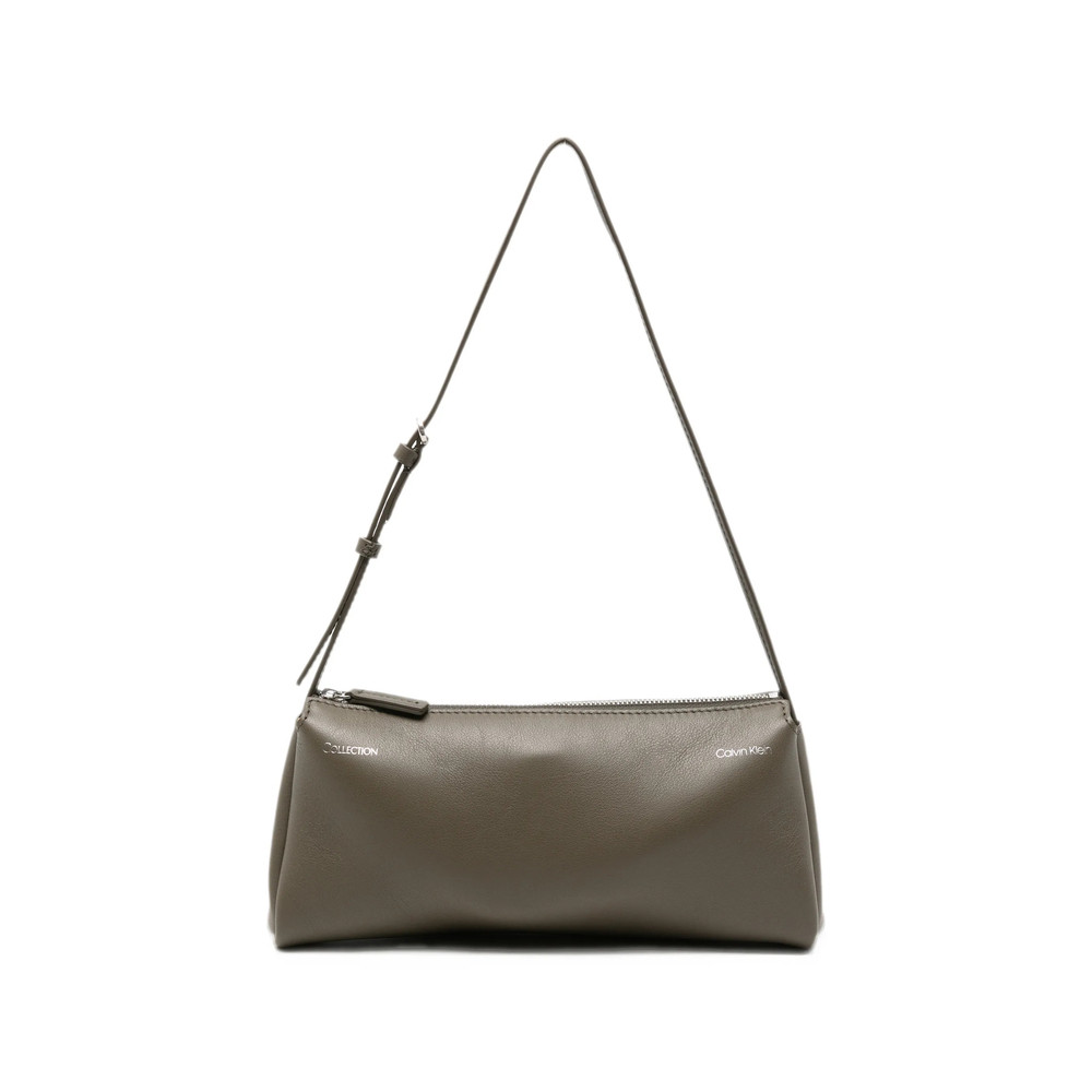 Calvin Klein Collect Logo-print Leather Tote Bag