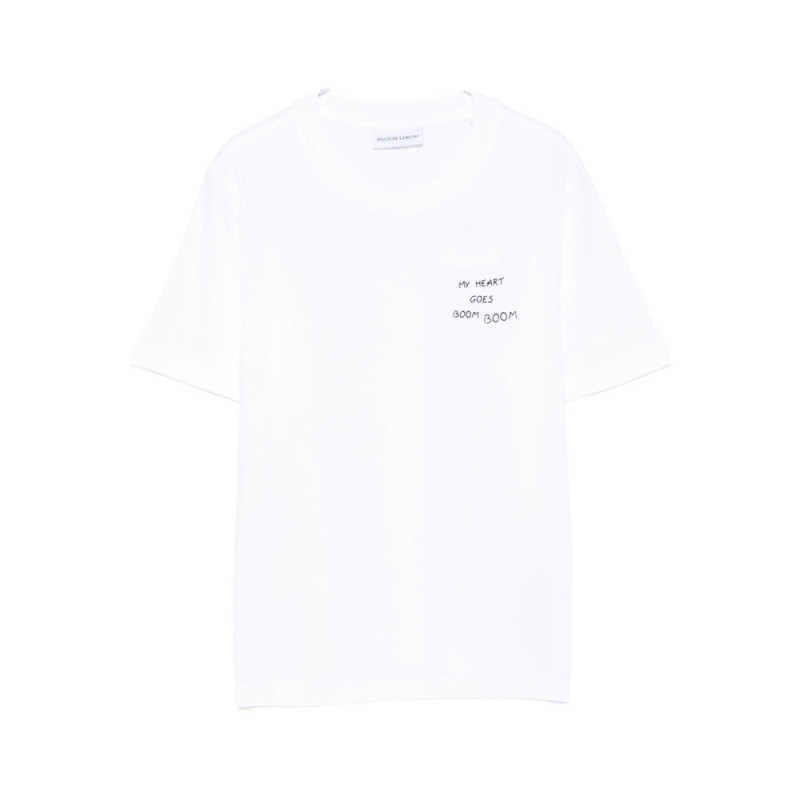 Maison Labiche Embroidered Cotton T-shirt