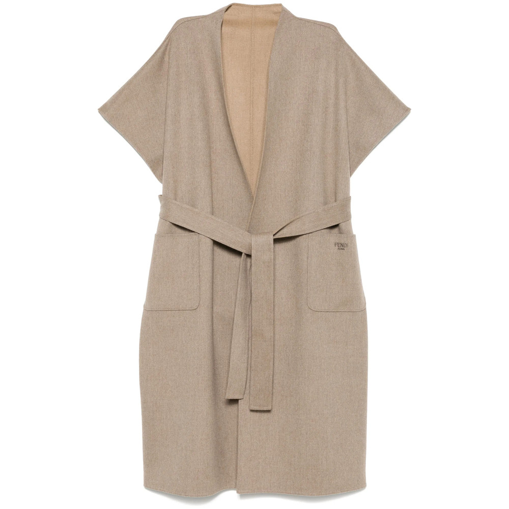 Fendi Belted Cape