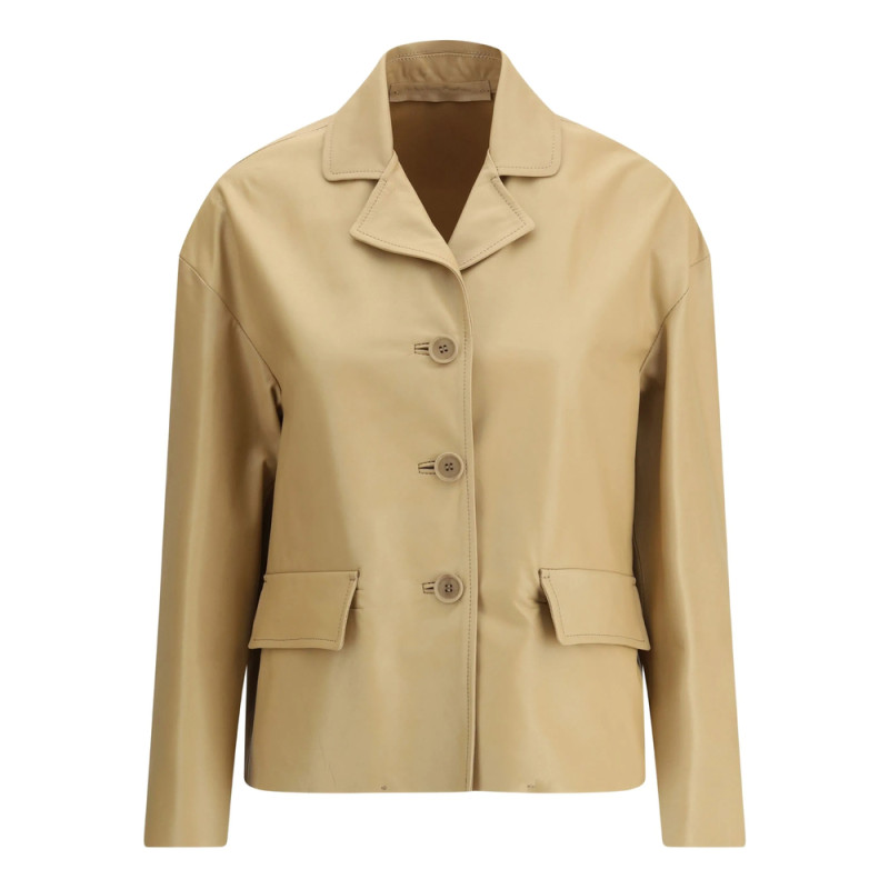 Santoro Leather Blazer