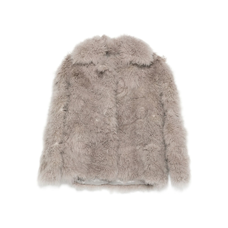 Simonetta Ravizza Oversized-collar Jacket