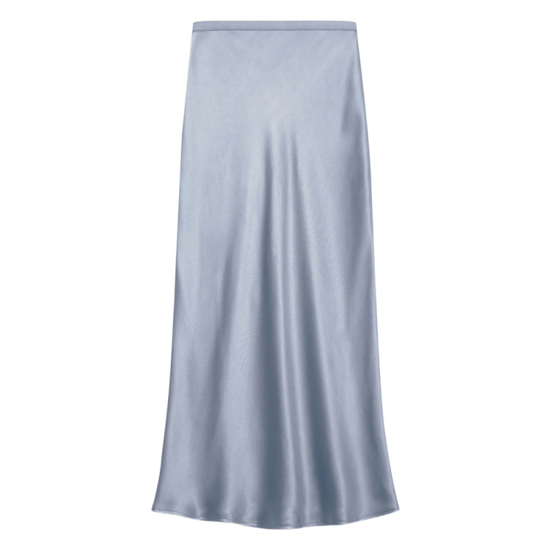 Anine Bing Bar Bias-cut Silk Skirt
