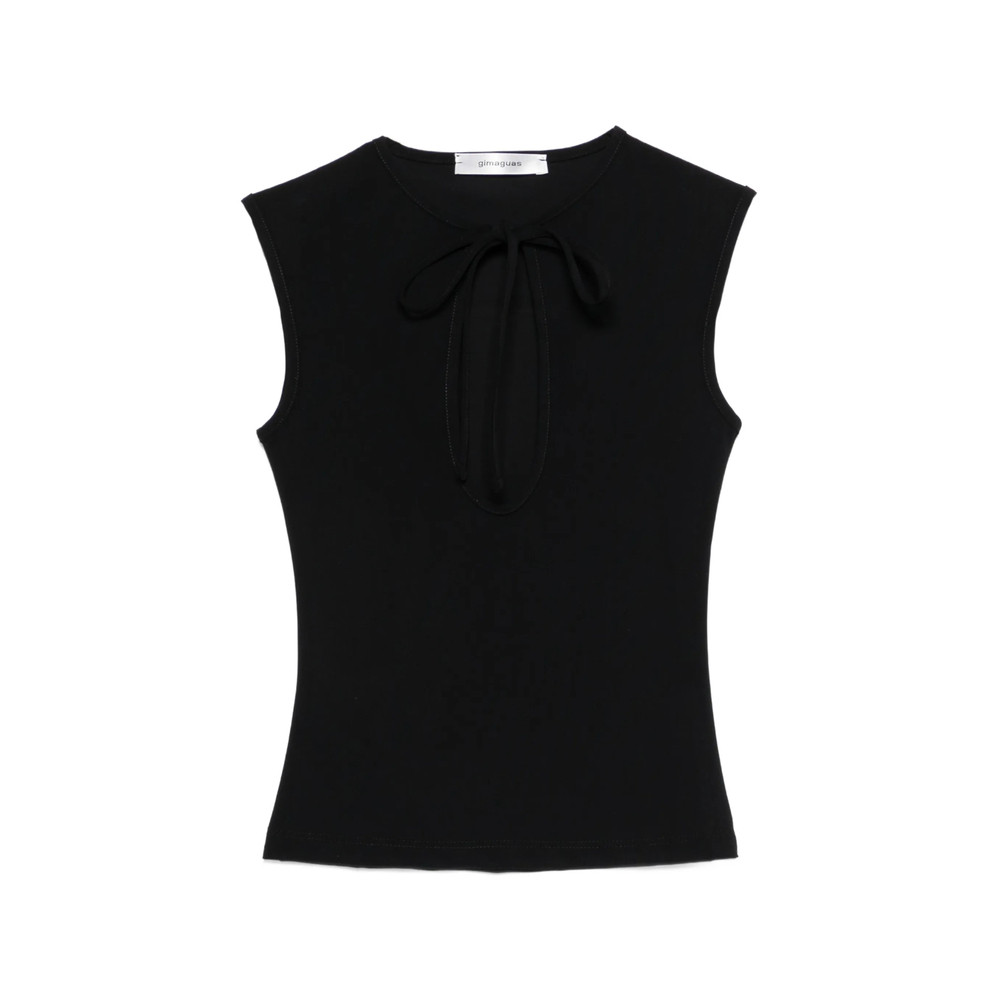 Gimaguas Anis Tie-detail Sleeveless Top