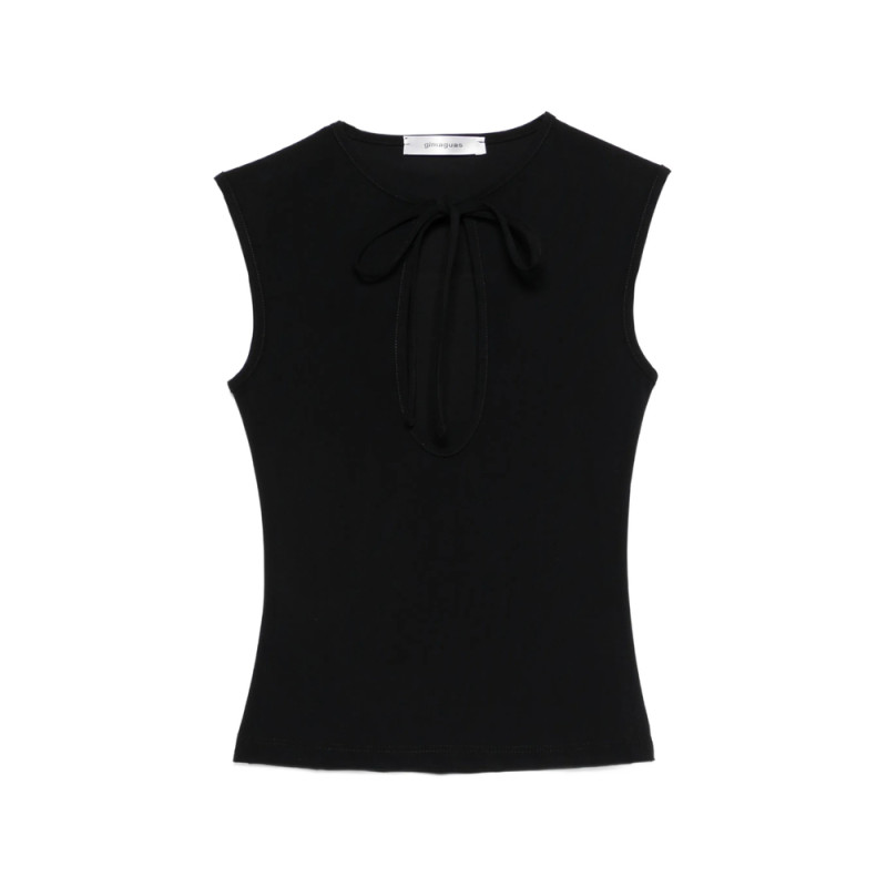 Gimaguas Anis Tie-detail Sleeveless Top