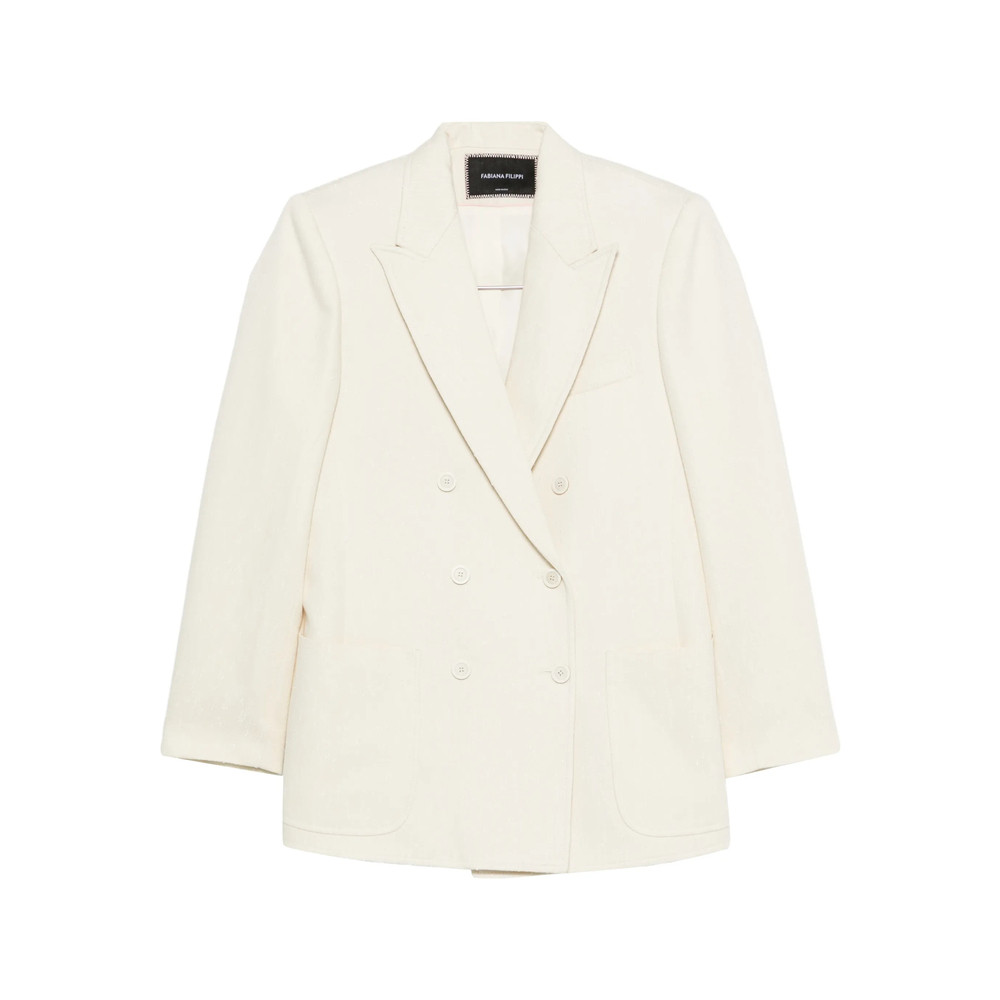 Fabiana Filippi Double-breasted Pocket Blazer