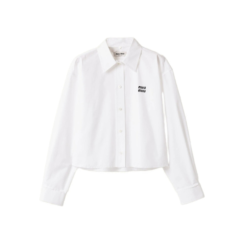 Miu Miu Poplin Cotton Shirt