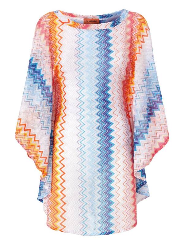 zigzag mini dress