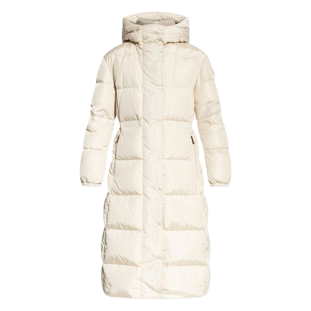 Moncler Chamer Hooded Quilted Coat