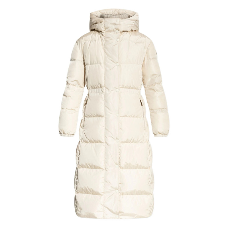 Moncler Chamer Hooded Quilted Coat