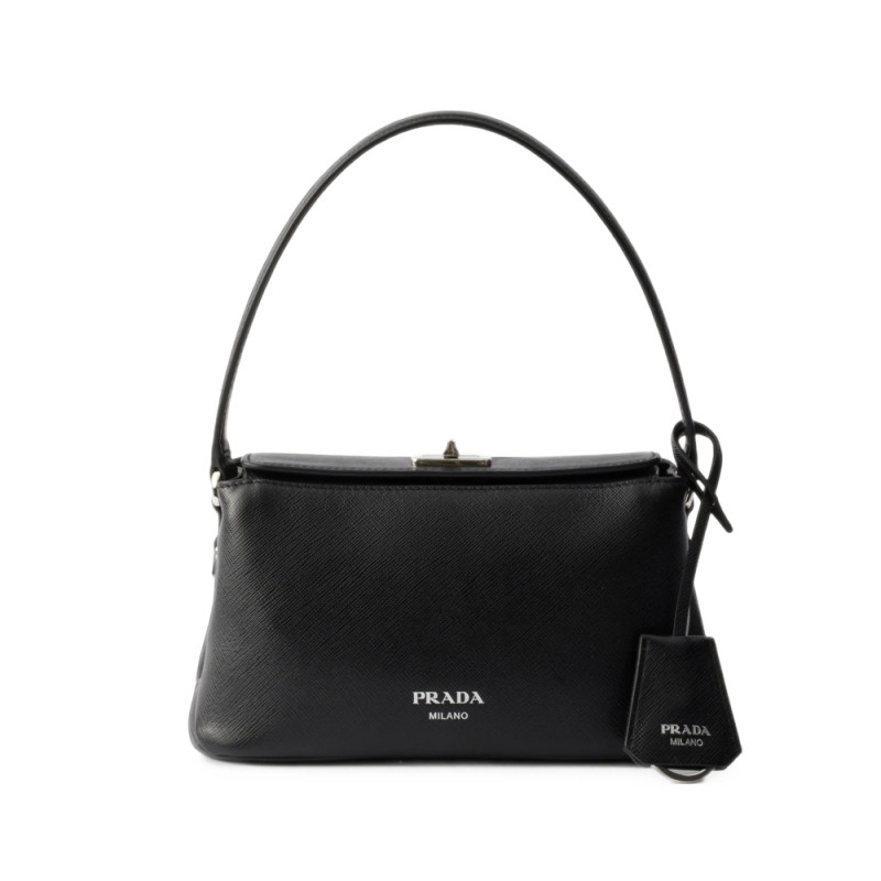 Prada Mini Avoir Saffiano-leather Tote Bag