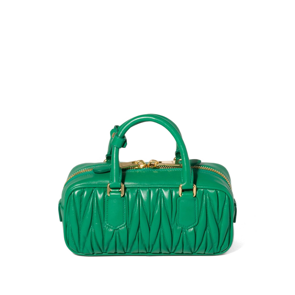 Miu Miu Arcadie Matelassé Nappa-leather Bag