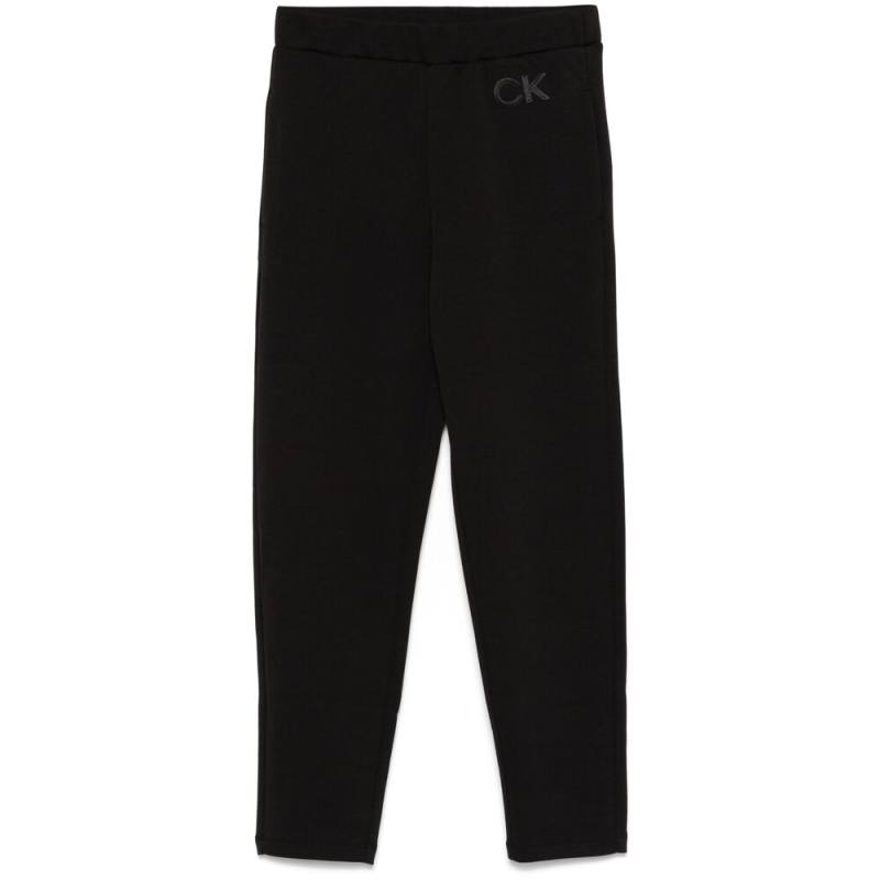 Calvin Klein Satin-CK Tailored Sweatpants