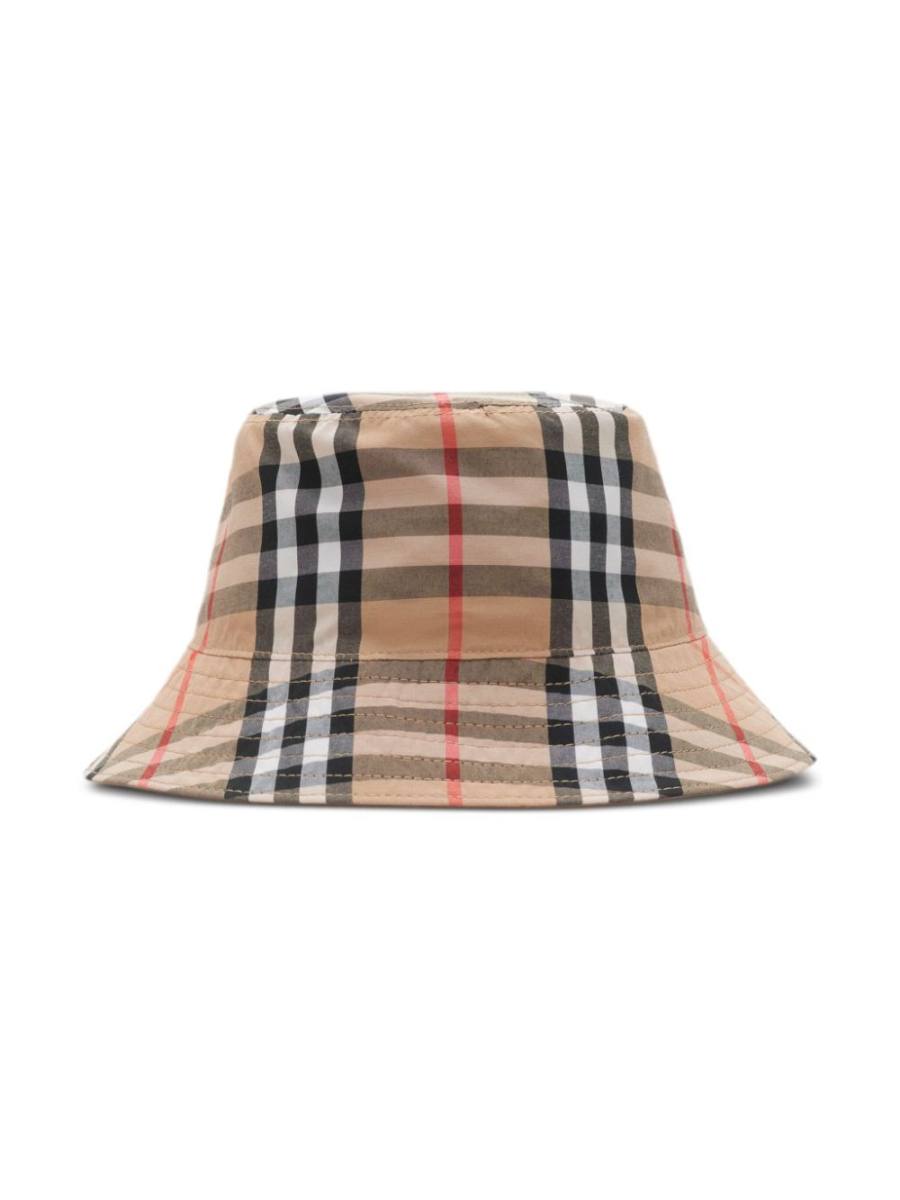 check bucket hat