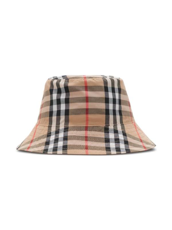 check bucket hat