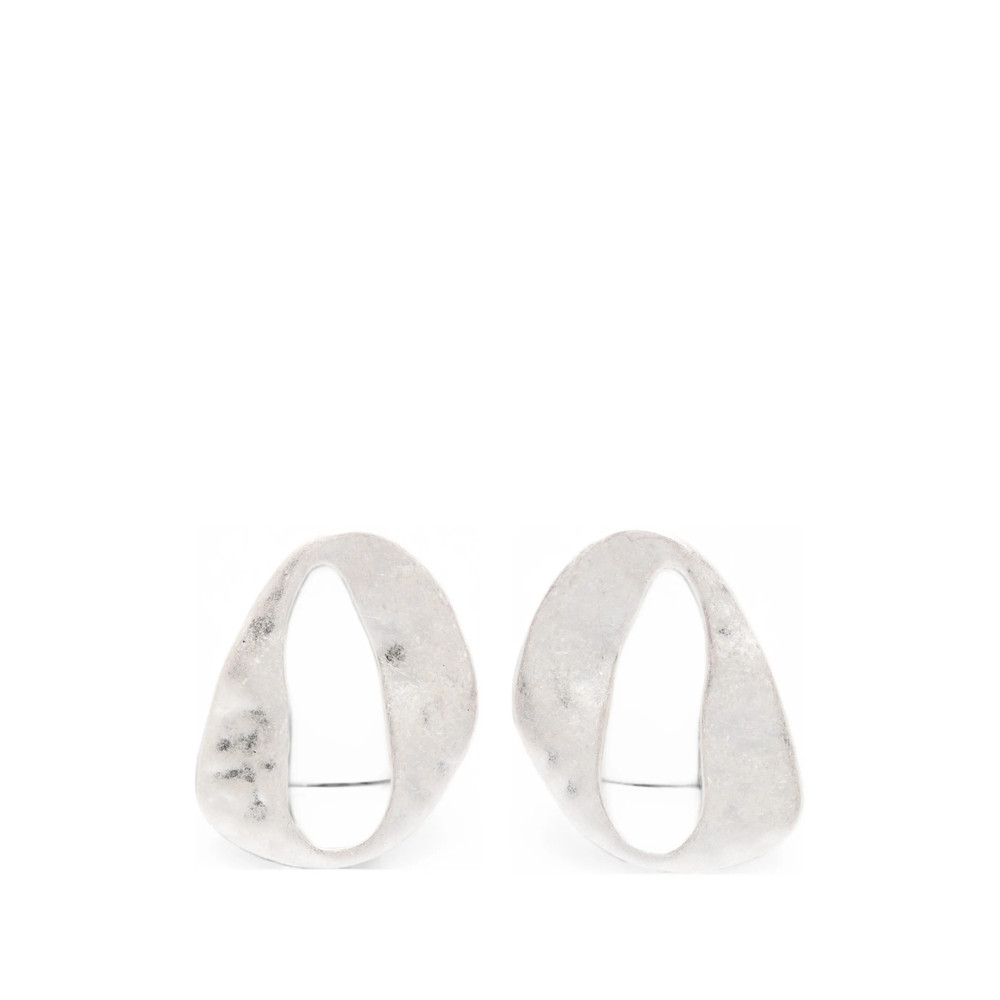 Cult Gaia Hammered-effect Cut-out Earrings