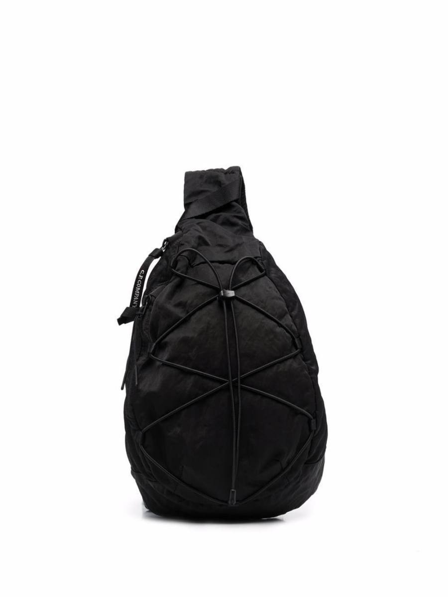 lens-detail sling shoulder bag