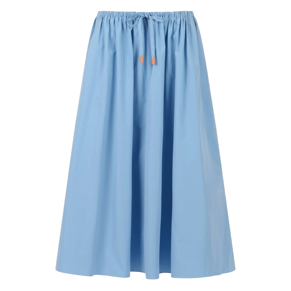 Marni Drawstring Gathered Midi Skirt