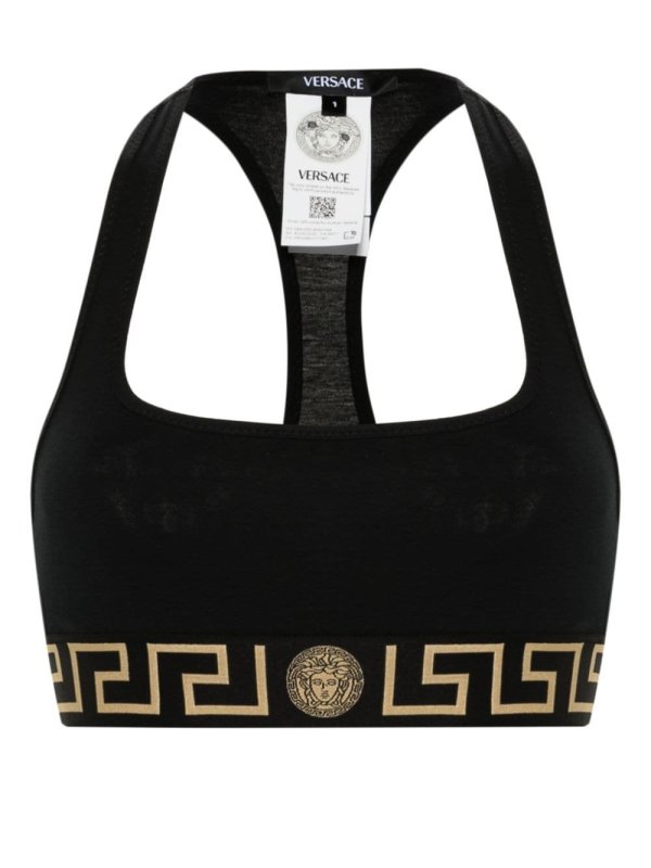 Greca Border triangle bra