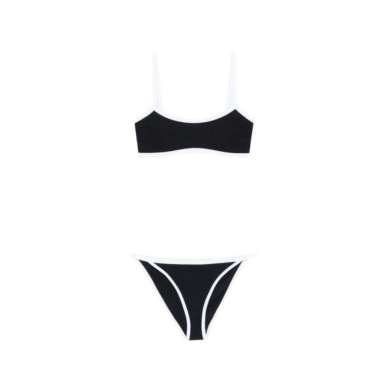 Hunza G Black Bikini Set