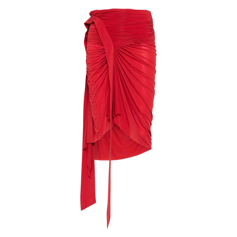 Francesco Murano Draped Asymmetric Skirt