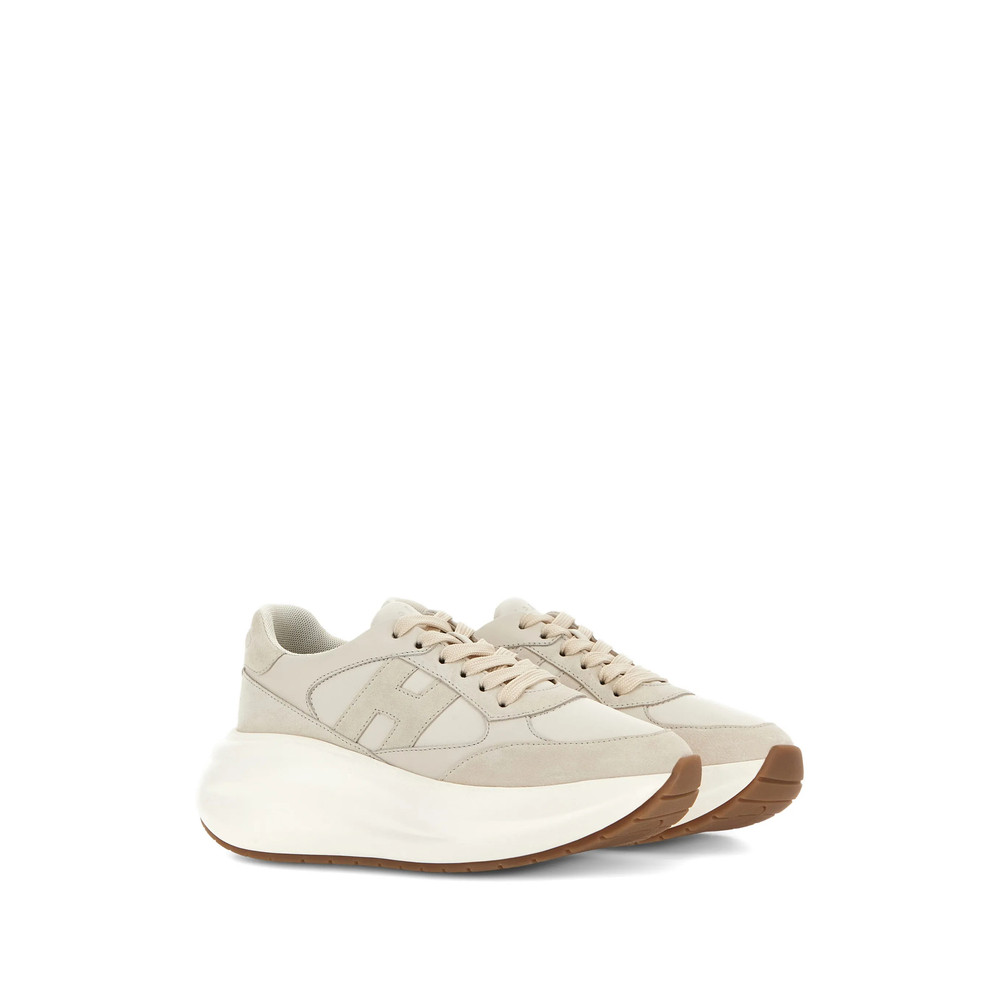 Hogan H696 Suede Sneakers