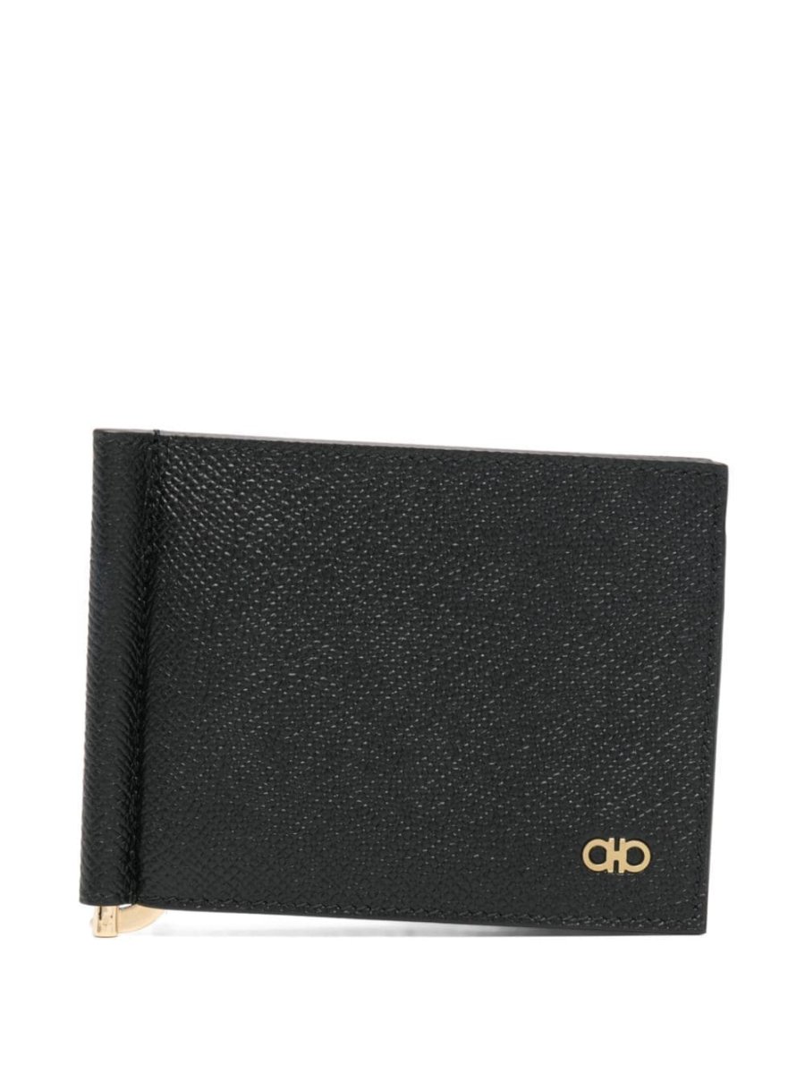 Gancini bi-fold card holder